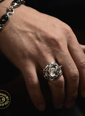 Arthur.K男女款925银光明者戒指