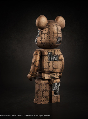 Be@Rbrick暴力熊手办摆件收藏品