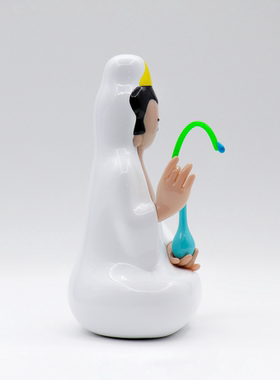 树脂好运菩萨客厅桌面摆件