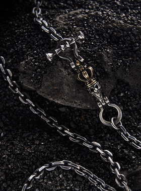 Arthur.K925银原创设计太角链