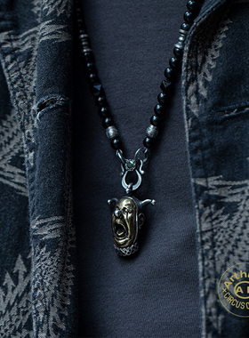 ArthurK925银项链小丑设计款