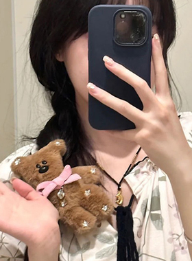赵露思同款会吱吱叫的小熊掰掰夹