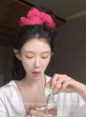 迪迪不畏同款枕头大肠发圈女不伤发睡眠卷发神器复古充棉大号头绳