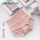Women's high waist thin lace sexy tummy control butt lift underwear