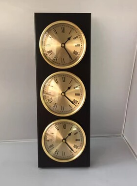 指针式气象站晴雨表四件套