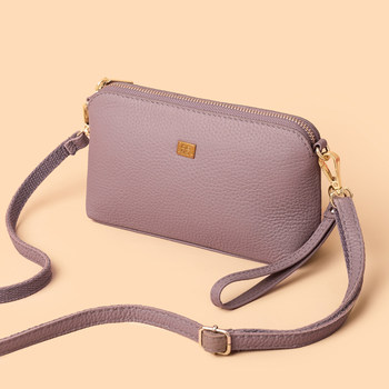 ກະເປົ໋າ crossbody ຫນັງແທ້ສໍາລັບແມ່ຍິງ 2023 ຄົນອັບເດດ: ໃຫມ່ອາຍຸກາງແມ່ຫນັງອ່ອນ cowhide hand shoulder bag ຂະຫນາດນ້ອຍ