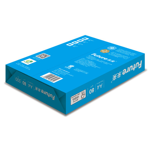 UPM蓝未来A4纸双面80g打印复印纸A3木浆白纸70克500张/包整箱包邮 - 图1