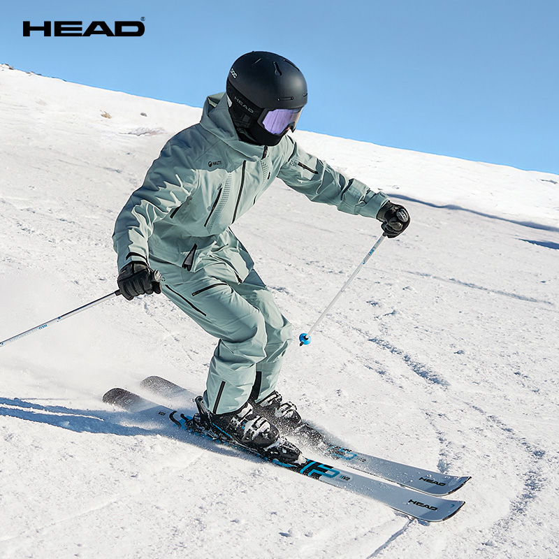 【新品25/26款】HEAD海德男女双板滑雪板初级入门全地域V2R套装 - 图3