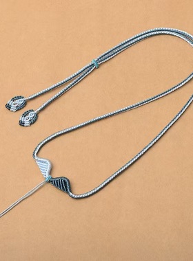 天使之翼手工编织绳黄金产高货吊坠绳翡翠吊坠挂绳平安扣项链绳