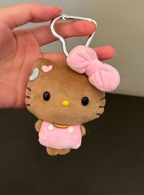 黑眼豆豆可爱包包挂件书包挂饰小公仔毛绒玩偶哈喽kitty猫钥匙扣