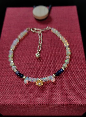 原创手链非洲欧泊超仙古风