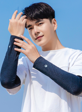 炫媂男春夏速干防晒袖套