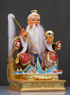 六壬仙师保平安工艺品摆件