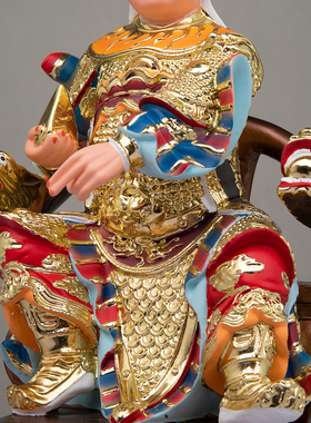 华光大帝神像五显马元帅马天君