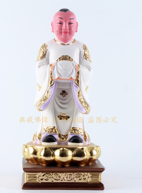 神像道玻璃钢摆件树脂工艺品