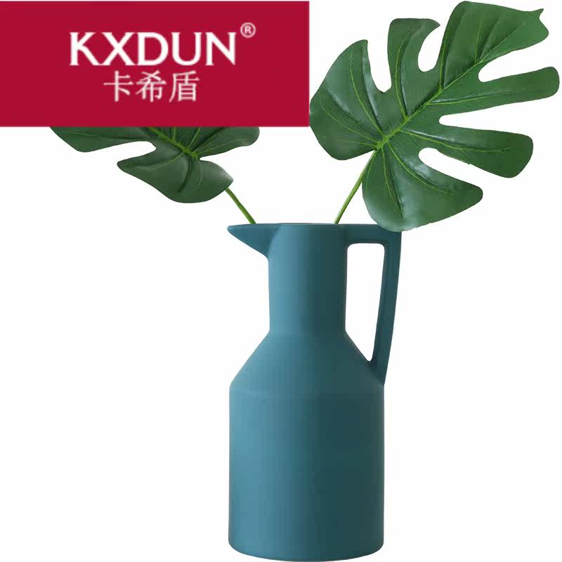 kxdun /卡希盾设计款北欧陶瓷花瓶 卡希盾摆件