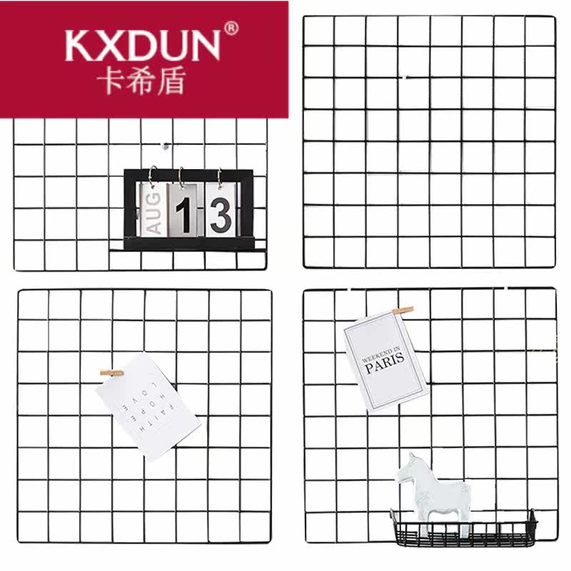 kxdun /卡希盾网格照片墙装饰少女 卡希盾摆件