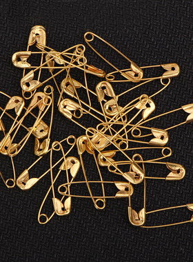 服装金色银色安全小号别针