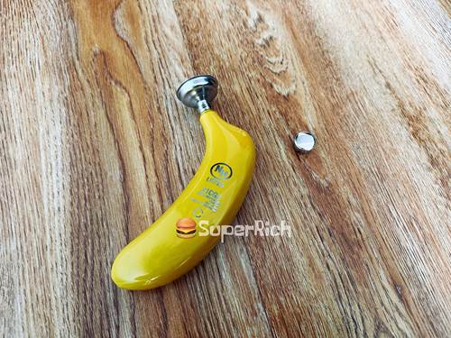 包邮nbhd户外露营酒壶金属不锈钢香蕉趣味造型便携不锈钢厚实摆件 - 图2