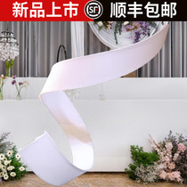 Wedding Sun Light Panel Free Curve Wave Arc 100 Changed Bullet Force Cloth styled Arch Wedding Arrangement Props