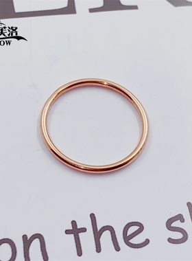 欧弗莱正品俄罗斯紫金585紫金闪闪戒指时尚爆款清库存促销送礼