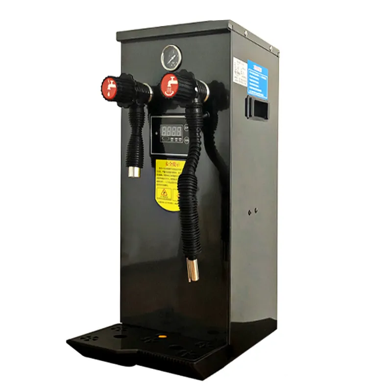 商用全自动蒸汽机奶泡机蒸汽开水机商用奶茶店设备咖啡奶盖萃茶机 - 图0