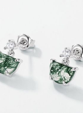 欧美新款跨境小众时尚美拉德绿苔