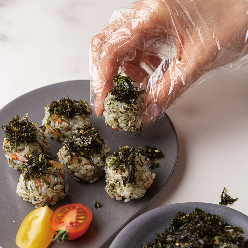 紫苔郎芝麻拌饭海苔即食肉松海苔碎寿司饭团海苔调料罐装海苔250g - 图3