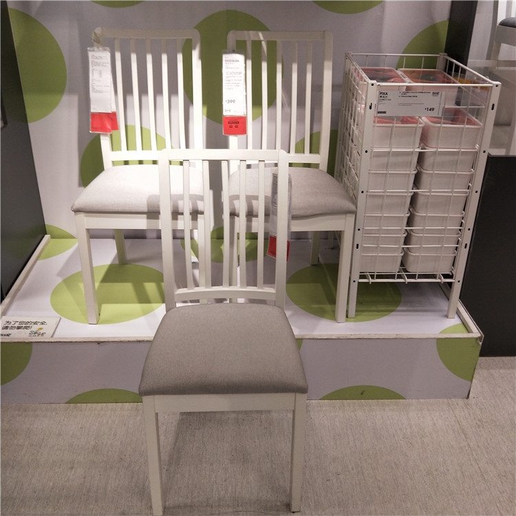 Ikea宜家伊克多兰椅子用餐椅靠背椅就餐椅实木椅子靠背 Ikea宜家伊克多兰椅子用餐椅靠背椅就餐椅实木椅子靠背