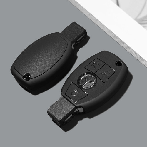 适用奔驰v260l c180老款e300 glc gle320车glk扣gla壳c200l钥匙套 - 图1