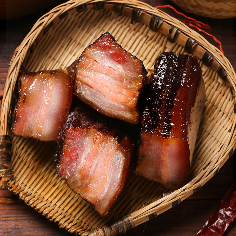 古蜀味道腊肉五花腊肉四川特产四川腊肉腊排骨烟熏腊肠香肠腊肉 - 图2