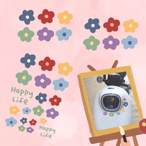 Yadi Calf Love Mar Locomotive Moto Electric Car Stickler Body Scratches Shield Cute Flowers Decoration Sticker