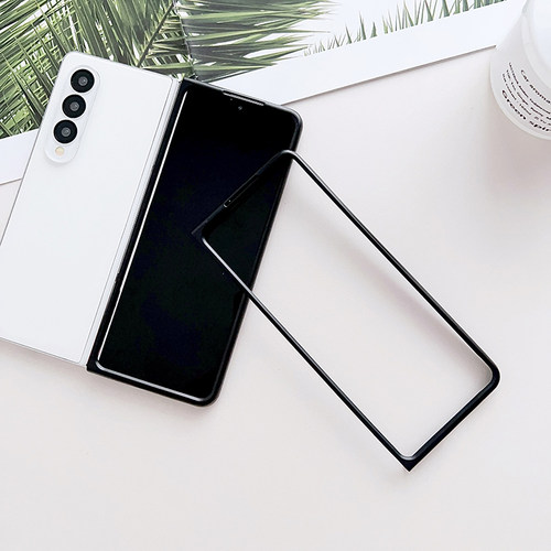 适用于前壳边框手机壳硬保护套小米mixfold2简约时尚防滑保护壳磨砂PC边框MIXFOLD3简约商务保护套 - 图2