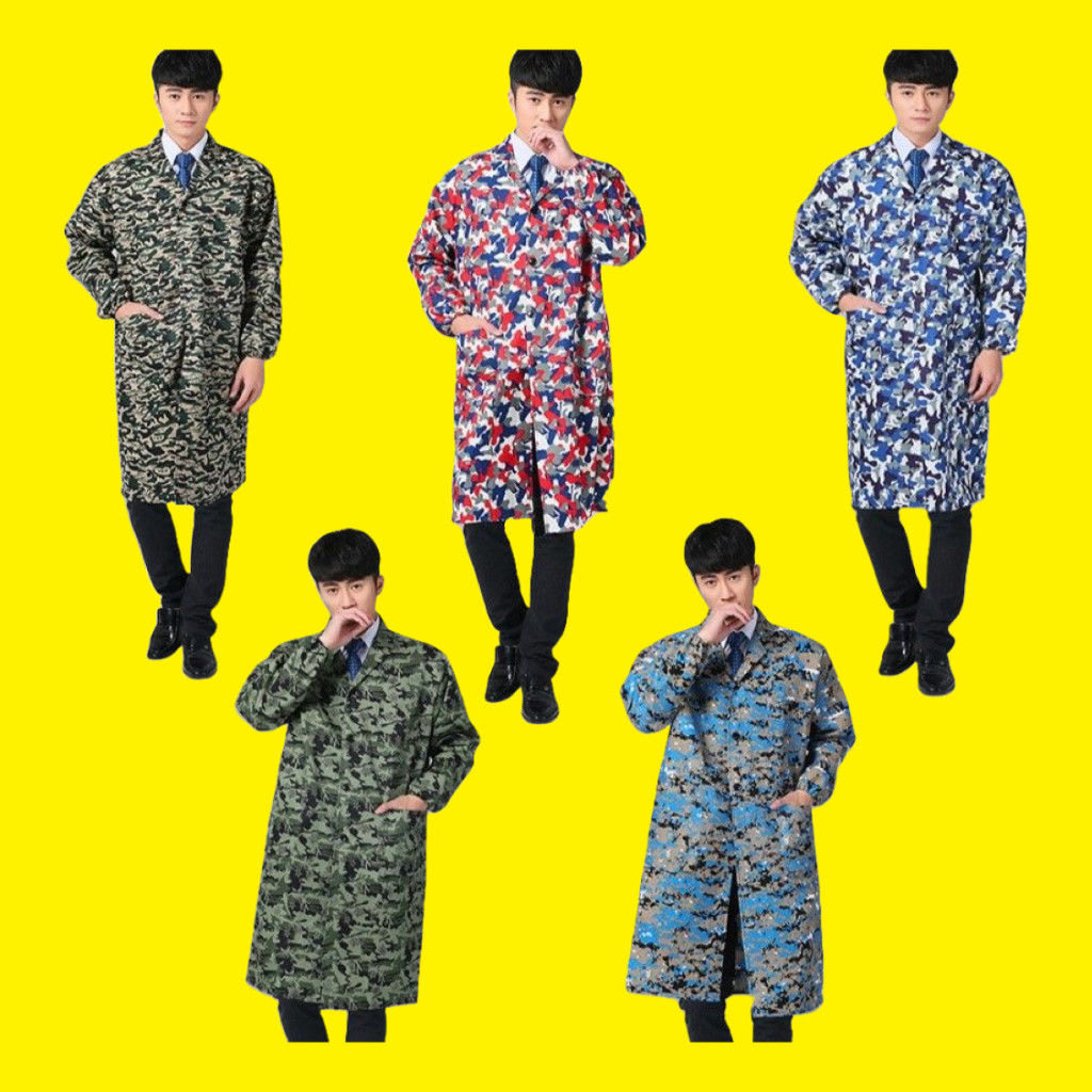 罩衣工作劳保服蓝大褂搬运围裙迷彩防尘耐脏耐磨批发,淘宝优惠券,粉丝福利购,淘宝优惠卷