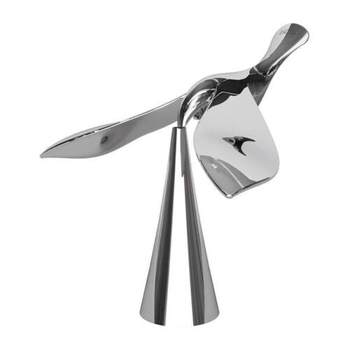 2024新款飞鸟开瓶器不倒翁平衡鸟不锈钢金属啤酒红酒开酒器悬浮瓶 - 图3