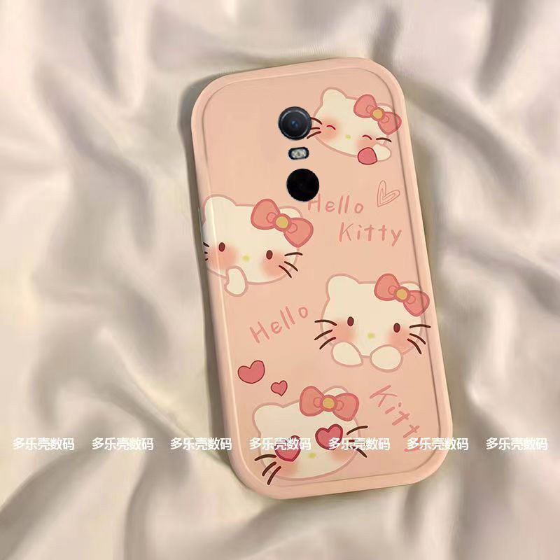 红米5plus手机壳红米5凯蒂猫硅胶新款透明卡通可爱全包套KT猫保护套软redmi