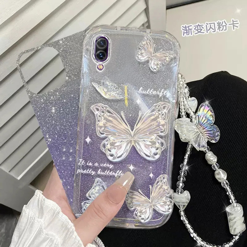 vivo NEX旗舰版手机壳NEX3透明s7软s5套s1全包s6防摔pro潮s19奢华s10高档s12蝴蝶s15手链s16闪粉s18女vivoNEX