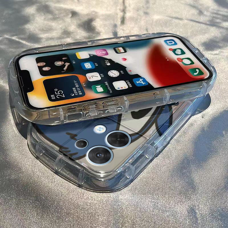 红米Note13肥皂壳红米note13pro手机壳note13pro+透明气囊男女款redmi高级感全包防摔硅胶软壳套史迪仔