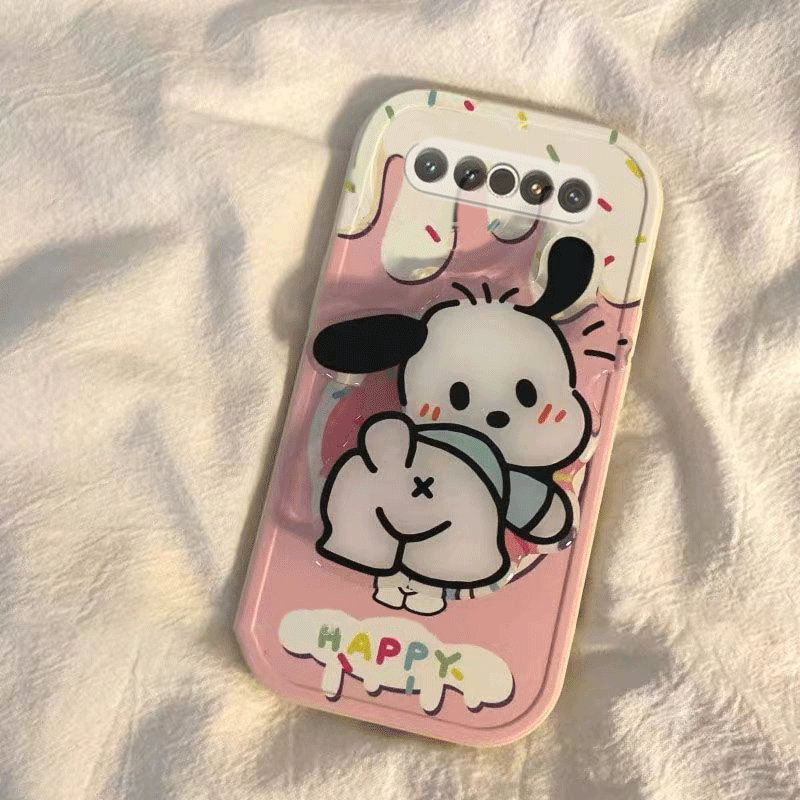 魅族17手机壳17pro男女新款meizu可爱奶油帕恰狗兔年新年春节红色兔子全包硅胶套软壳防摔支架款