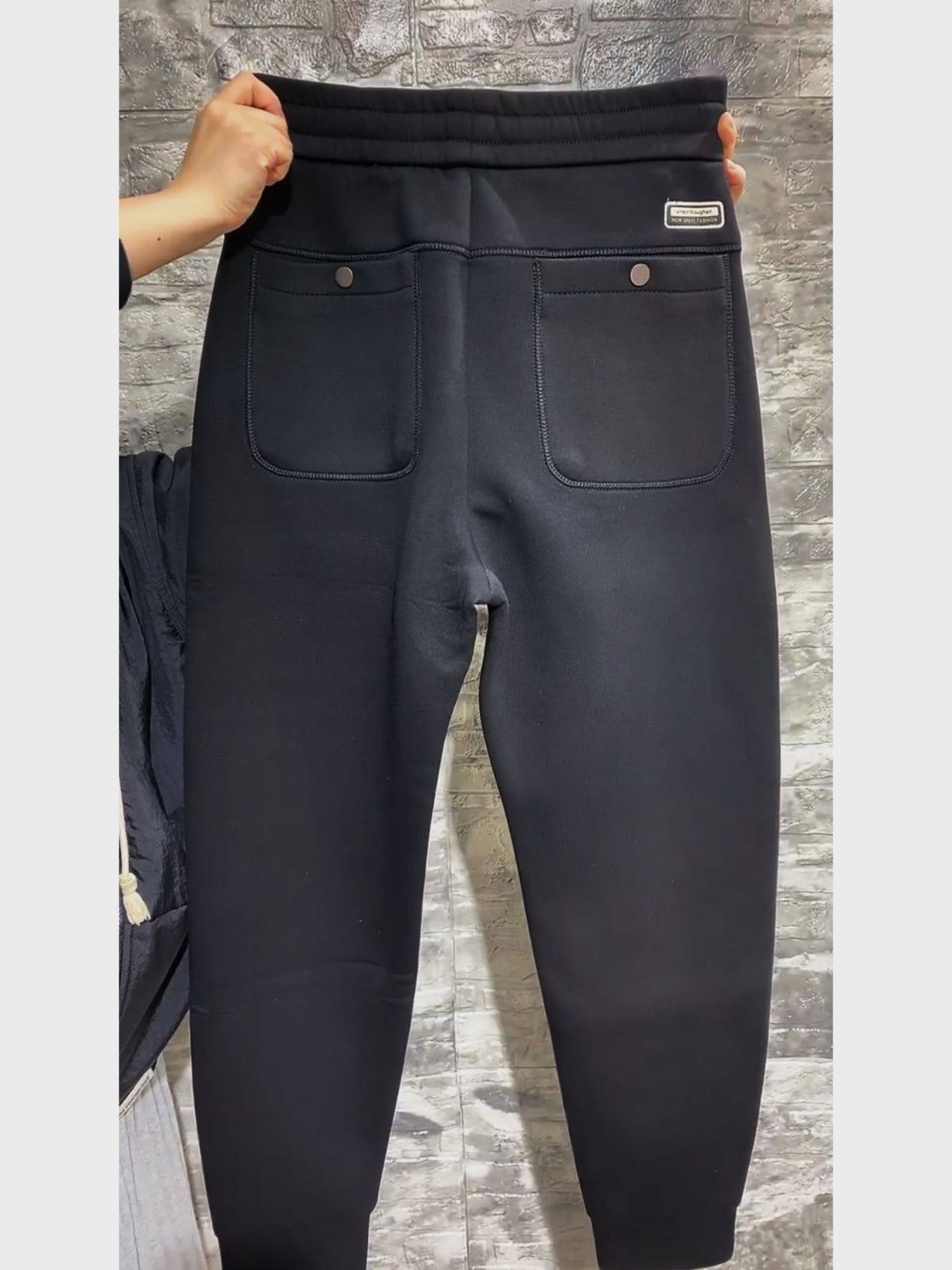 春秋季针织棉加厚运动裤卫裤休闲裤男士灰色弹力百搭青年小脚裤潮,淘宝优惠券,粉丝福利购,淘宝优惠卷