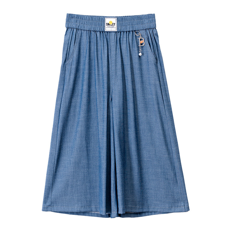 天丝七分裤夏季2022年新款牛仔裤 简黛妃牛仔裤