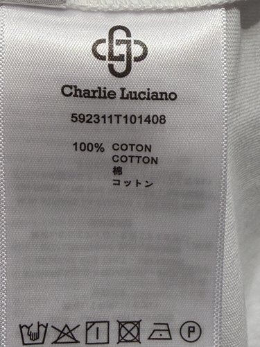 Charlie Luciano 阿甘插画印花短袖T恤宽松圆领休闲百搭潮牌上衣 - 图3