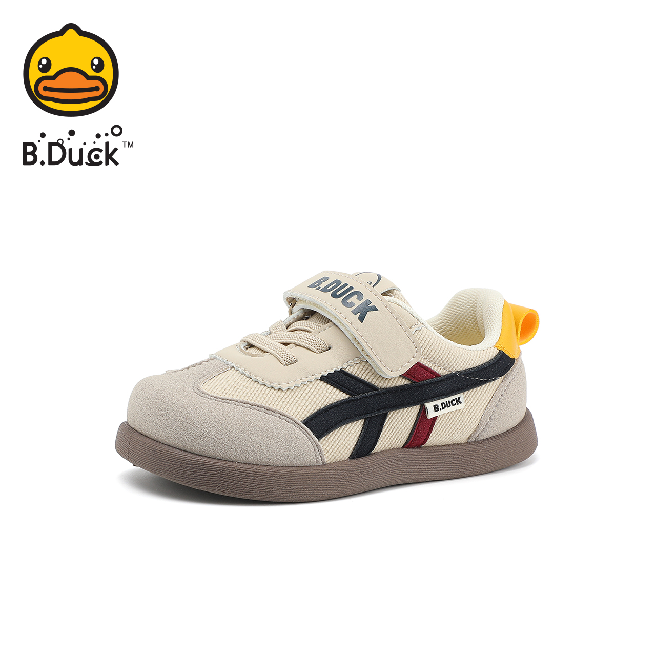 B.Duck小黄鸭童鞋男童运动鞋2024秋新款儿童鞋子软底女童宝宝鞋