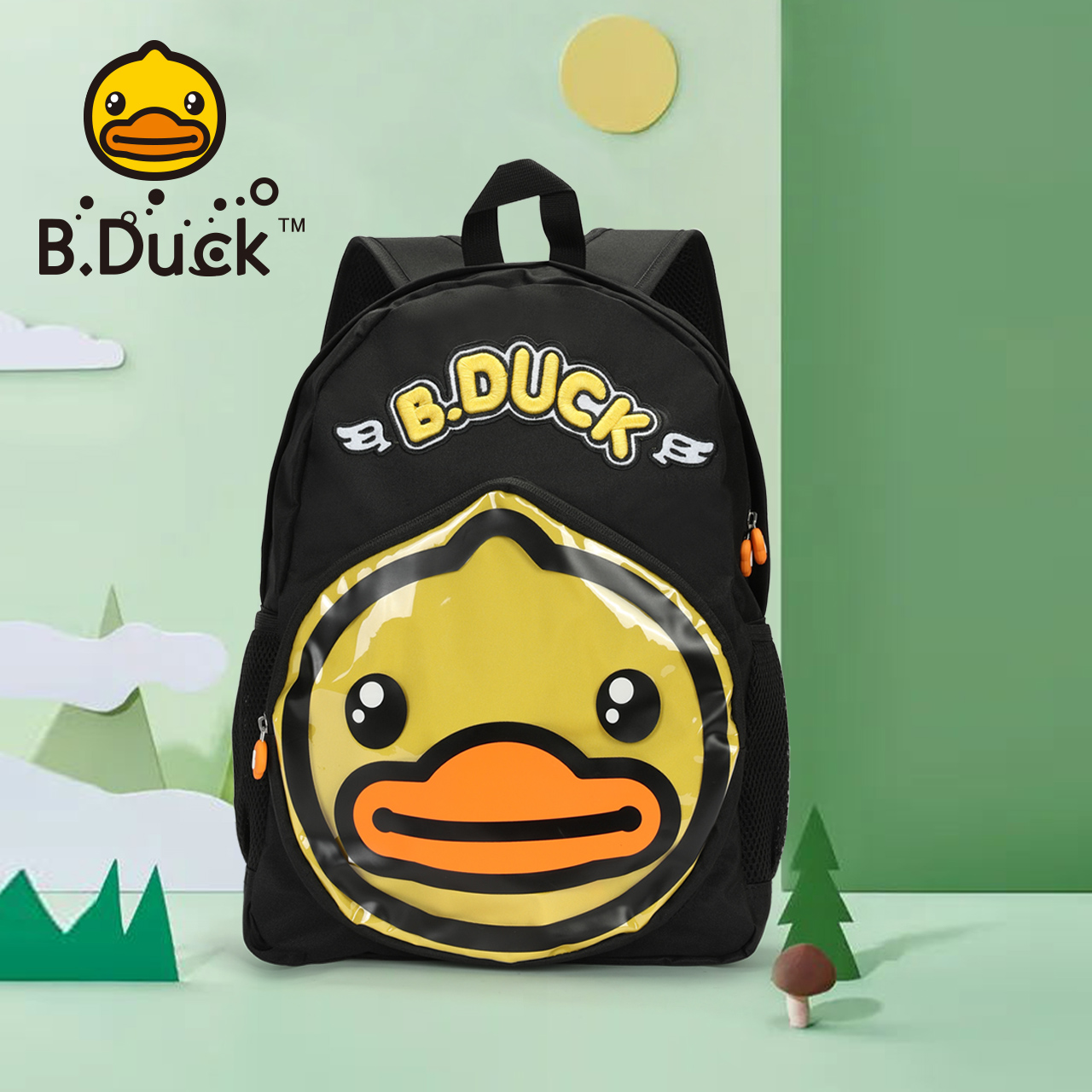 B.Duck小黄鸭书包小学生男童女孩幼儿园一到三年级轻便儿童背包潮