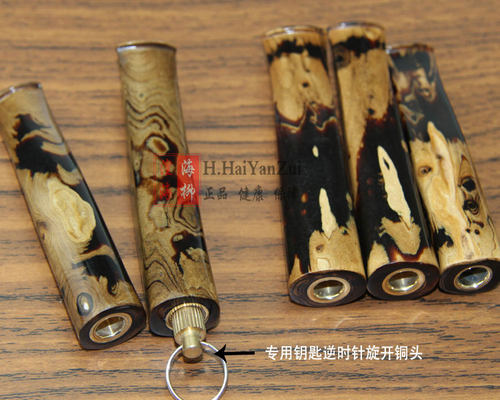 海柳烟嘴赤血柳内置6MM活性炭循环过滤一体三用粗中细烟海柳烟嘴 - 图0