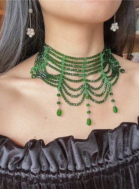 宫廷复古中世纪骑士哥特水晶女