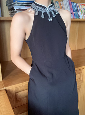 夏日多巴胺~ 降温手作个性八爪鱼透明水晶串珠项链choker