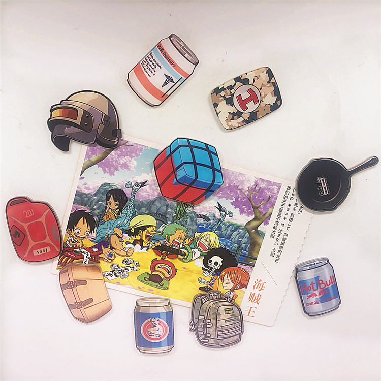 绝地求生饰品冰箱贴绝地求生大逃杀空投吃鸡家居装饰品steam游戏周边网吧礼品