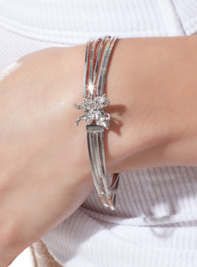 YVMIN尤目液态蝴蝶流苏手链