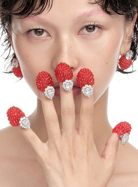 YVMIN尤目浆果指尖戒戒指